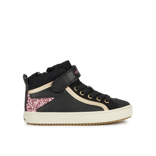 Sneakersy Geox J Kalispera Girl J944GM 054GN C9231 M Czarny ze sklepu eobuwie.pl w kategorii Trampki dziecięce - zdjęcie 182065077