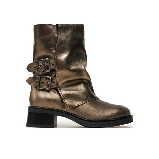 Botki Steve Madden Bonfire SM11003415 Złoty ze sklepu eobuwie.pl w kategorii Botki - zdjęcie 182065118