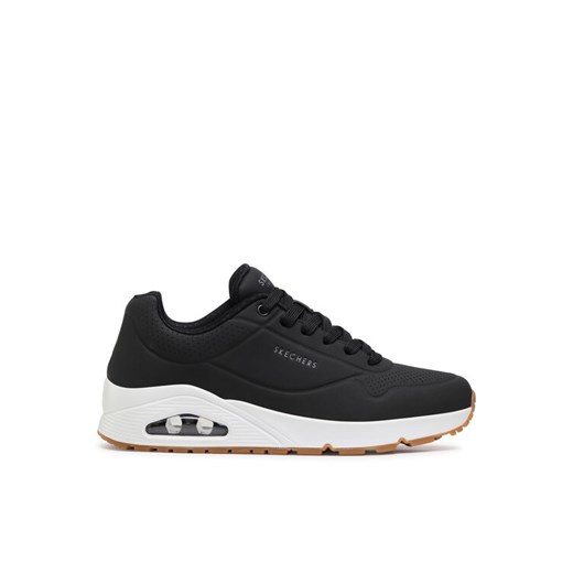 Sneakersy Skechers Uno Stand On Air 52458/BLK Czarny ze sklepu eobuwie.pl w kategorii Buty sportowe męskie - zdjęcie 182065119