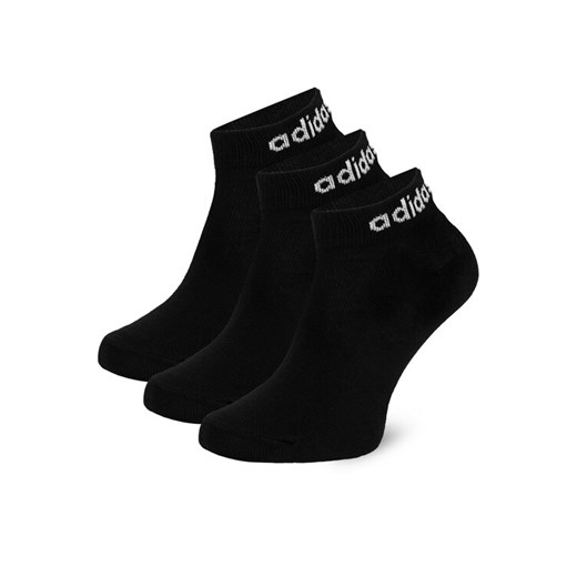 Skarpety adidas IC1305 3-PACK Czarny ze sklepu eobuwie.pl w kategorii Skarpetki męskie - zdjęcie 182065236