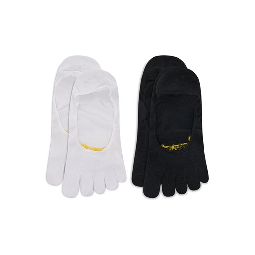 Zestaw 2 par stopek unisex Vibram Fivefingers Ghost S15G12P Biały ze sklepu eobuwie.pl w kategorii Skarpetki męskie - zdjęcie 182065326