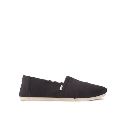 Półbuty Toms Alpargata 10017732 Czarny ze sklepu eobuwie.pl w kategorii Espadryle damskie - zdjęcie 182065427