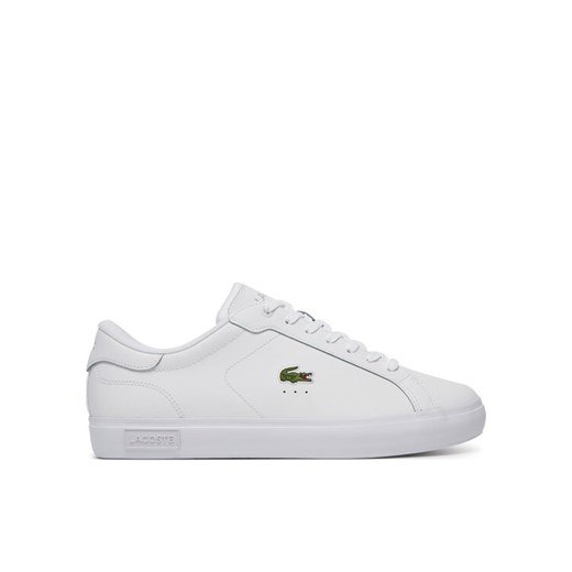 Sneakersy Lacoste Powercourt 7-49SMA0081 Biały ze sklepu eobuwie.pl w kategorii Buty sportowe męskie - zdjęcie 182065559