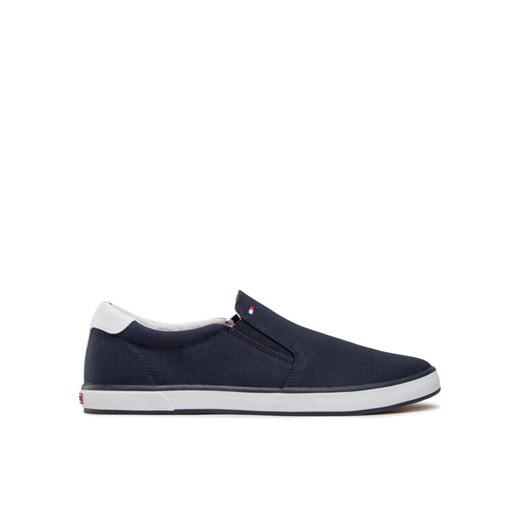 Tenisówki Tommy Hilfiger Harlow 2D FM0FM00597 Granatowy ze sklepu eobuwie.pl w kategorii Trampki męskie - zdjęcie 182065585