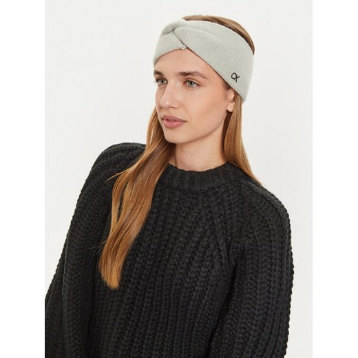 Opaska materiałowa Calvin Klein K60K612591 Szary ze sklepu eobuwie.pl w kategorii Opaski damskie - zdjęcie 182065627