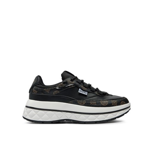 Sneakersy Guess Kyrki FLTKYR FAL12 Czarny ze sklepu eobuwie.pl w kategorii Buty sportowe damskie - zdjęcie 182065666