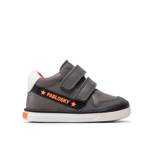Sneakersy Pablosky StepEasy by Pablosky 022250 M Szary ze sklepu eobuwie.pl w kategorii Buty sportowe dziecięce - zdjęcie 182065687