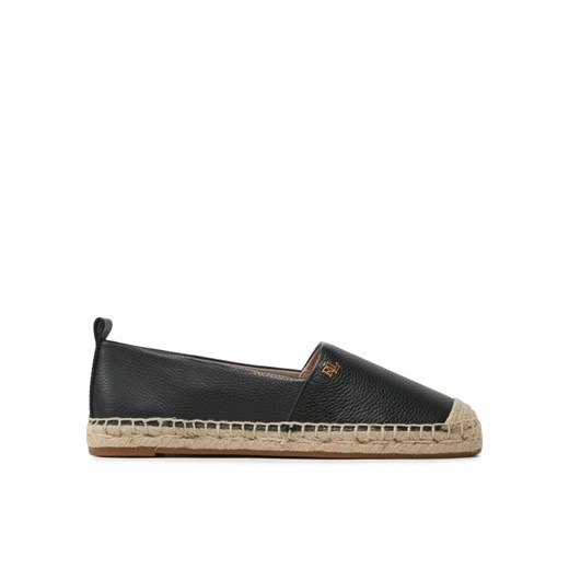 Espadryle Lauren Ralph Lauren Cameryn IV 802905304001 Czarny ze sklepu eobuwie.pl w kategorii Espadryle damskie - zdjęcie 182065795