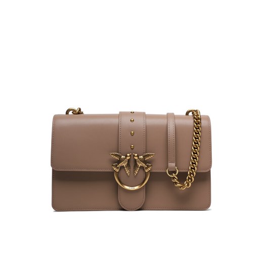 Torebka PINKO Love One Classic Cl AI 23-24 PLTT 10053 A0F1 Beżowy Pinko 00 eobuwie.pl
