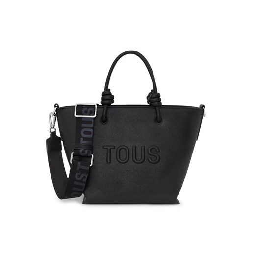 Torebka TOUS Capazo S. T La Rue New 2001944251 Czarny ze sklepu eobuwie.pl w kategorii Torby Shopper bag - zdjęcie 182065846