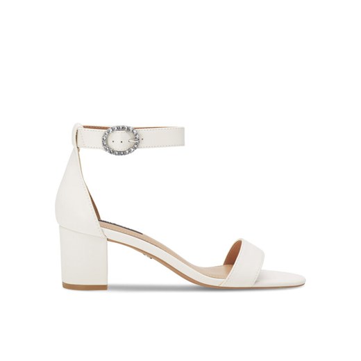 Sandały Nine West WFA2641-1 Biały ze sklepu eobuwie.pl w kategorii Sandały damskie - zdjęcie 182065905