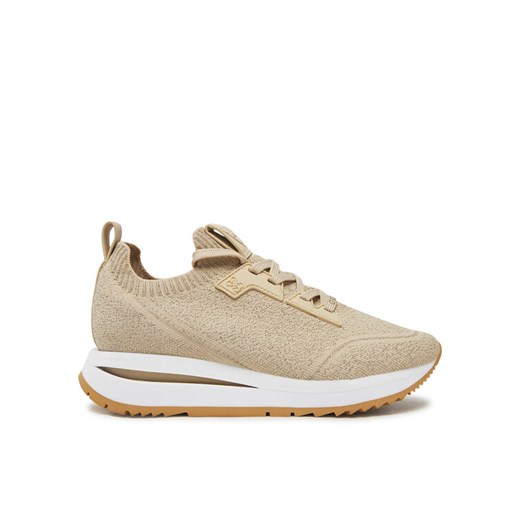 Sneakersy Guess FLPEST FAB12 Beżowy ze sklepu eobuwie.pl w kategorii Buty sportowe damskie - zdjęcie 182065938