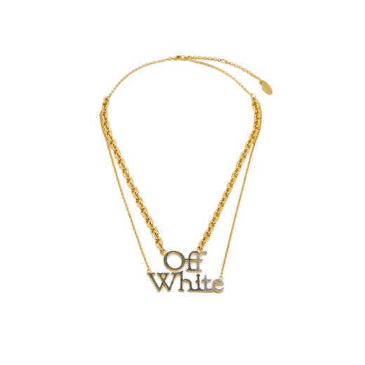 Naszyjnik Off-White OWOB097S23MET0028445 Złoty ze sklepu eobuwie.pl w kategorii Naszyjniki - zdjęcie 182066059