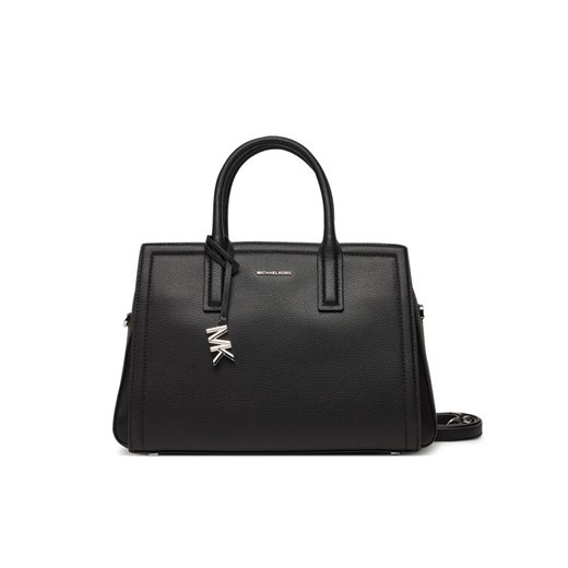 Torebka MICHAEL Michael Kors Laila 30S5S9IS2L Czarny ze sklepu eobuwie.pl w kategorii Kuferki - zdjęcie 182066076