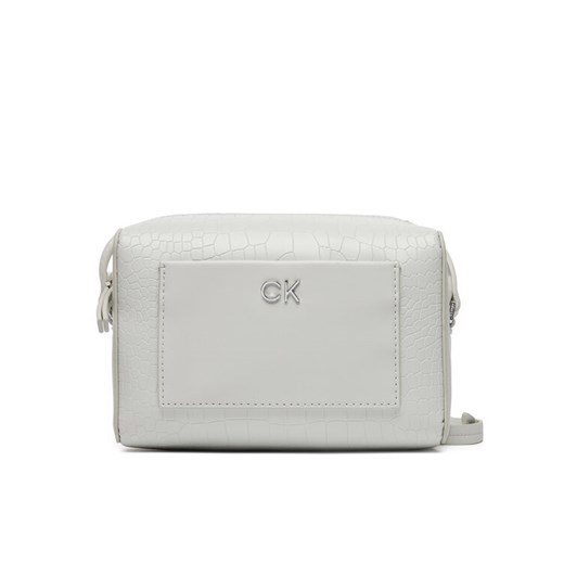 Torebka Calvin Klein Ck Daily Camera Bag_Croco K60K612140 Szary Calvin Klein 00 eobuwie.pl