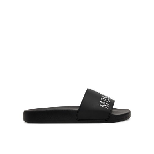 Klapki LOVE MOSCHINO JA28122G1MI13000 Czarny ze sklepu eobuwie.pl w kategorii Klapki damskie - zdjęcie 182066096