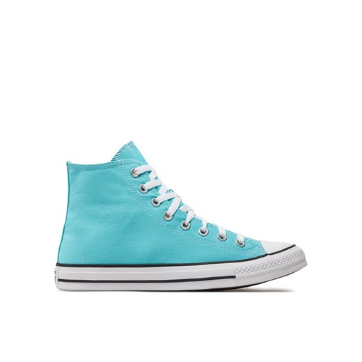 Trampki Converse Chuck Taylor All Star Hi A06562C Niebieski ze sklepu eobuwie.pl w kategorii Trampki damskie - zdjęcie 182066115