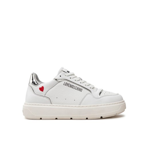 Sneakersy LOVE MOSCHINO JA15144G1LJC210B Biały ze sklepu eobuwie.pl w kategorii Buty sportowe damskie - zdjęcie 182066135