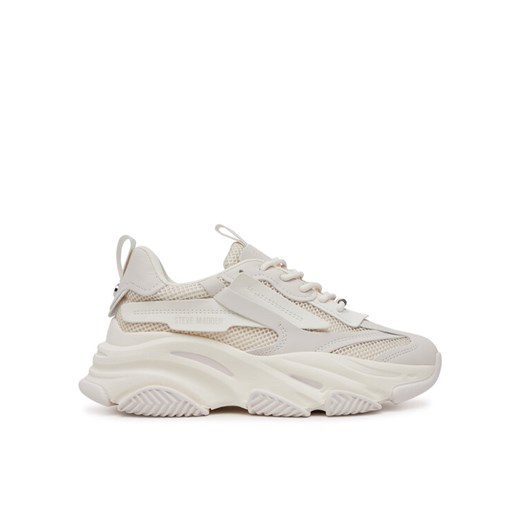 Sneakersy Steve Madden Possession-E SM19000033 Écru ze sklepu eobuwie.pl w kategorii Buty sportowe damskie - zdjęcie 182066148