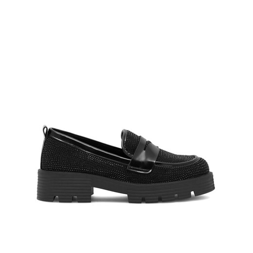 Loafersy JENNY Bling WS6119-15 Czarny ze sklepu eobuwie.pl w kategorii Półbuty damskie - zdjęcie 182066167