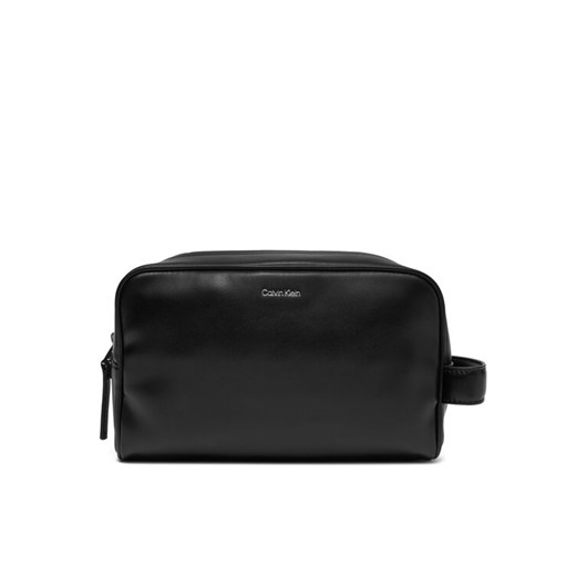 Kosmetyczka Calvin Klein Ck Sleek Washbag K50K512951 Czarny ze sklepu eobuwie.pl w kategorii Kosmetyczki - zdjęcie 182066268