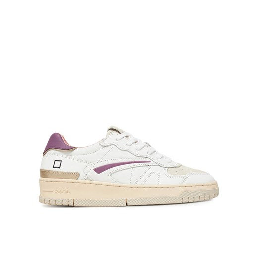 Sneakersy D.A.T.E. Hill Low W421-TP-CA Biały ze sklepu eobuwie.pl w kategorii Buty sportowe damskie - zdjęcie 182066277