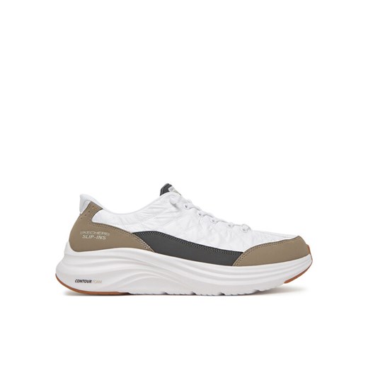 Sneakersy Skechers Contour Foam-Cozy Fit 232619/WTP Biały ze sklepu eobuwie.pl w kategorii Buty sportowe męskie - zdjęcie 182066346