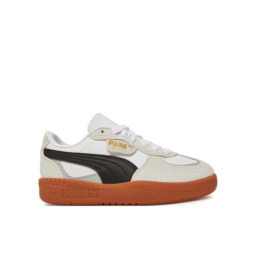 Sneakersy Puma Palermo Moda Jr 398855 01 Biały ze sklepu eobuwie.pl w kategorii Buty sportowe dziecięce - zdjęcie 182066429