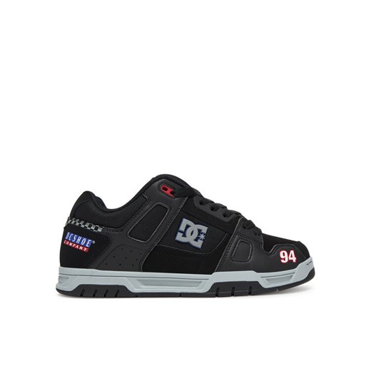 Sneakersy DC STAG DC01813063 Czarny ze sklepu eobuwie.pl w kategorii Buty sportowe męskie - zdjęcie 182066456