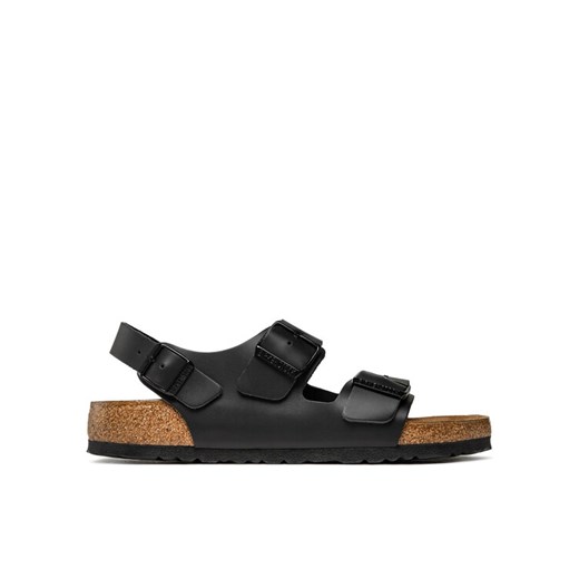 Sandały Birkenstock Milano Bs 0034191 Czarny ze sklepu eobuwie.pl w kategorii Sandały damskie - zdjęcie 182066468