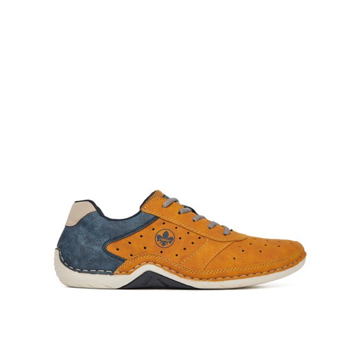 Sneakersy Rieker 07506-68 Brązowy ze sklepu eobuwie.pl w kategorii Buty sportowe męskie - zdjęcie 182066505