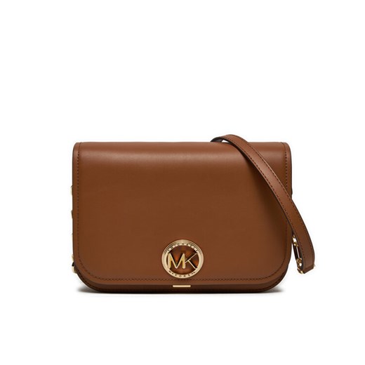 Torebka MICHAEL Michael Kors 30S4GD8M2L Brązowy ze sklepu eobuwie.pl w kategorii Listonoszki - zdjęcie 182066535