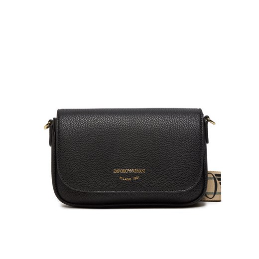 Torebka Emporio Armani EW000538 AF12103 MC032 Czarny ze sklepu eobuwie.pl w kategorii Listonoszki - zdjęcie 182066657