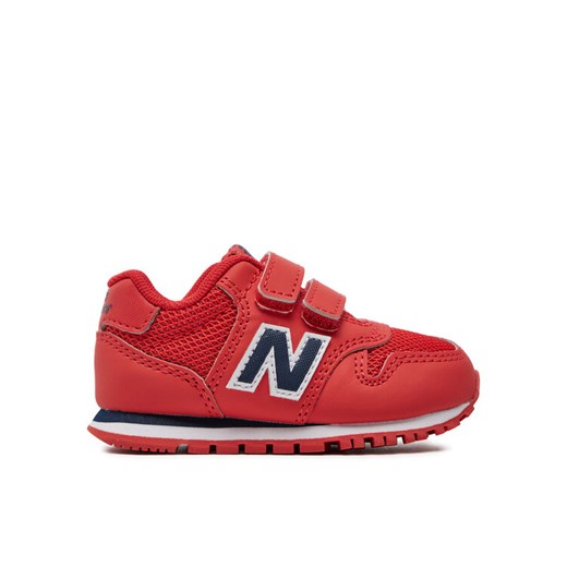 Sneakersy New Balance IV500CRN Czerwony ze sklepu eobuwie.pl w kategorii Buty sportowe dziecięce - zdjęcie 182066715