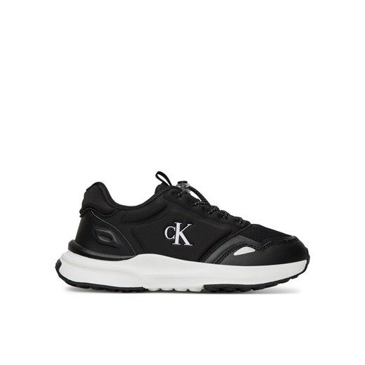 Sneakersy Calvin Klein Jeans V3X9-83010-1464999 Czarny ze sklepu eobuwie.pl w kategorii Buty sportowe dziecięce - zdjęcie 182066806