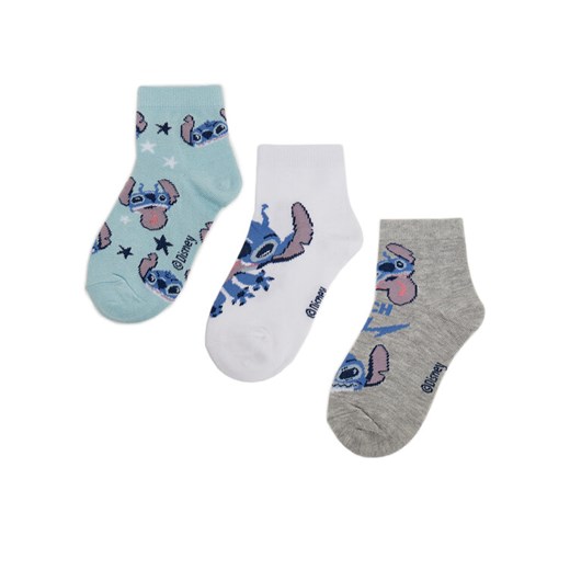 Skarpety Disney Classics ACCCS-SS25-349DCLS(3-PACK) Biały ze sklepu eobuwie.pl w kategorii Skarpetki dziecięce - zdjęcie 182066877