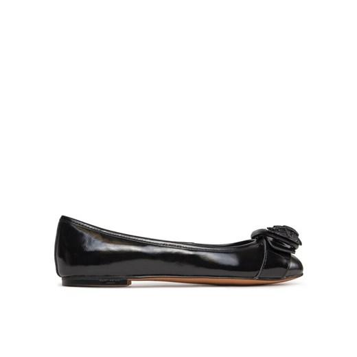 Baleriny Kurt Geiger Mayfair Drench Ballerina 1291200109 Czarny ze sklepu eobuwie.pl w kategorii Balerinki - zdjęcie 182066899