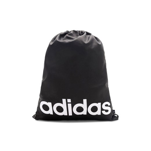 Worek adidas Linear Gymsack HT4740 Czarny ze sklepu eobuwie.pl w kategorii Plecaki - zdjęcie 182066915