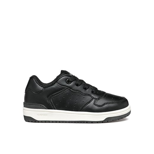 Sneakersy Geox J Washiba Boy J45LQB 000BC C9999 M Czarny ze sklepu eobuwie.pl w kategorii Buty sportowe dziecięce - zdjęcie 182067045