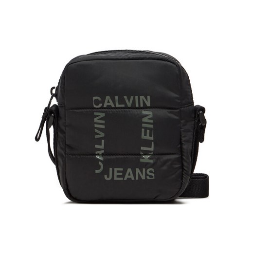 Saszetka Calvin Klein Jeans Grid Logo IU0IU00649 Czarny 00 eobuwie.pl