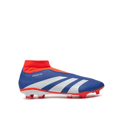 Buty do piłki nożnej adidas Predator League LL FG IF6333 Niebieski ze sklepu eobuwie.pl w kategorii Buty sportowe męskie - zdjęcie 182067115