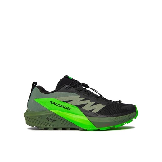 Buty do biegania Salomon Sense Ride 5 L47311100 Czarny ze sklepu eobuwie.pl w kategorii Buty sportowe męskie - zdjęcie 182067119
