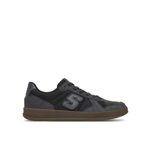 Sneakersy Skechers New Wave Cup-Calven 210961/BKGY Czarny ze sklepu eobuwie.pl w kategorii Buty sportowe męskie - zdjęcie 182067139