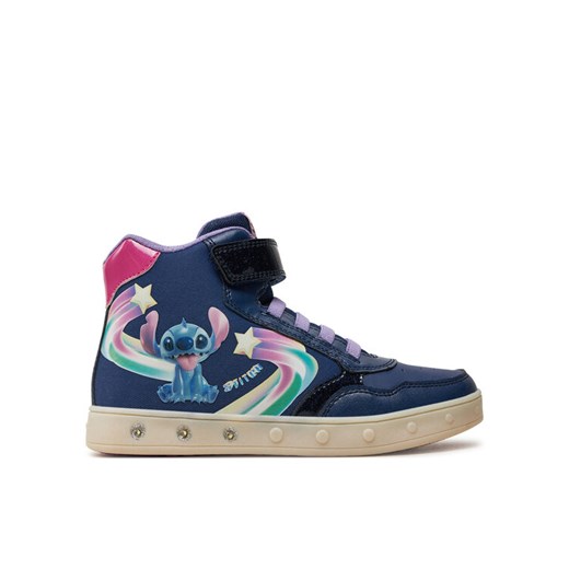 Sneakersy Geox Skylin J468WF 0ANAJ C4268 D Granatowy ze sklepu eobuwie.pl w kategorii Buty sportowe dziecięce - zdjęcie 182067178