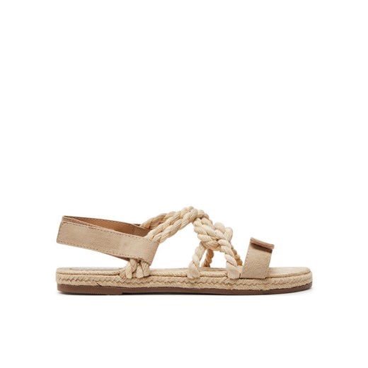 Espadryle Manebi Sandals V 0.4 Y0 Beżowy ze sklepu eobuwie.pl w kategorii Sandały damskie - zdjęcie 182067187