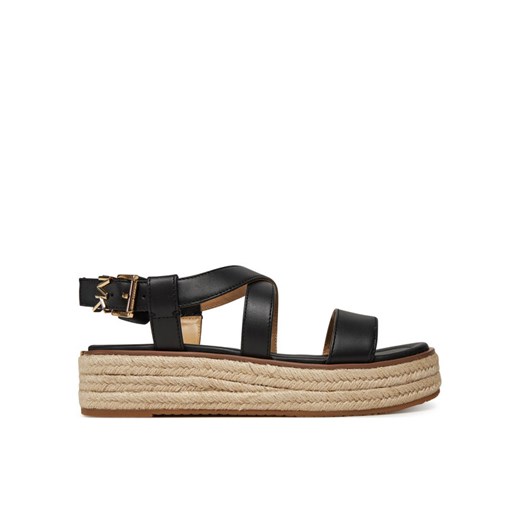 Espadryle MICHAEL Michael Kors Lynn 40S5LYFS1L Czarny ze sklepu eobuwie.pl w kategorii Espadryle damskie - zdjęcie 182067208