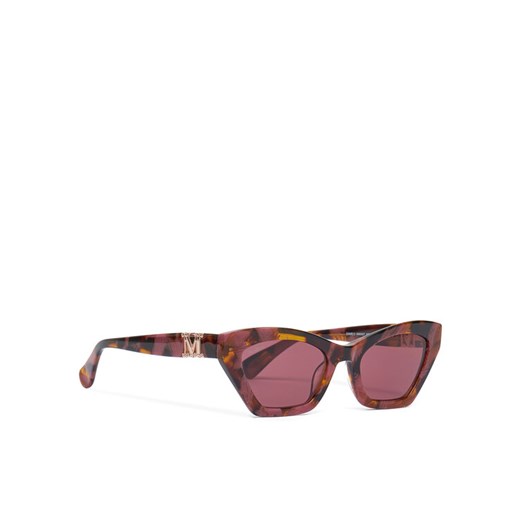Okulary przeciwsłoneczne Max Mara MM0057 55S Brązowy ze sklepu eobuwie.pl w kategorii Okulary przeciwsłoneczne damskie - zdjęcie 182067247