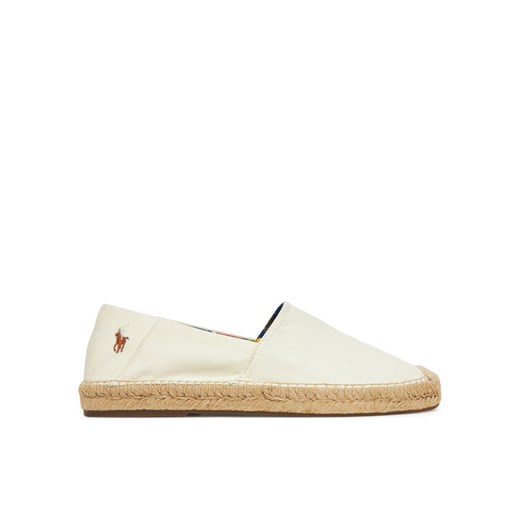 Espadryle Polo Ralph Lauren Cevio 803932163002 Écru ze sklepu eobuwie.pl w kategorii Espadryle męskie - zdjęcie 182067385