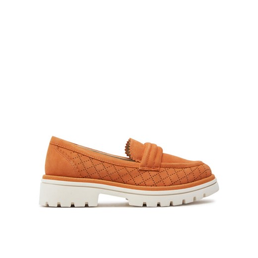 Loafersy Caprice 9-24750-42 Pomarańczowy ze sklepu eobuwie.pl w kategorii Półbuty damskie - zdjęcie 182067489