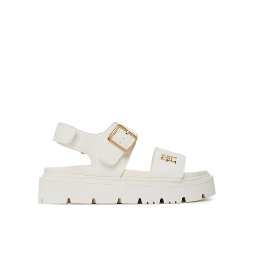 Sandały Tommy Hilfiger T3A2-33785-0326 M Écru Tommy Hilfiger 32 eobuwie.pl
